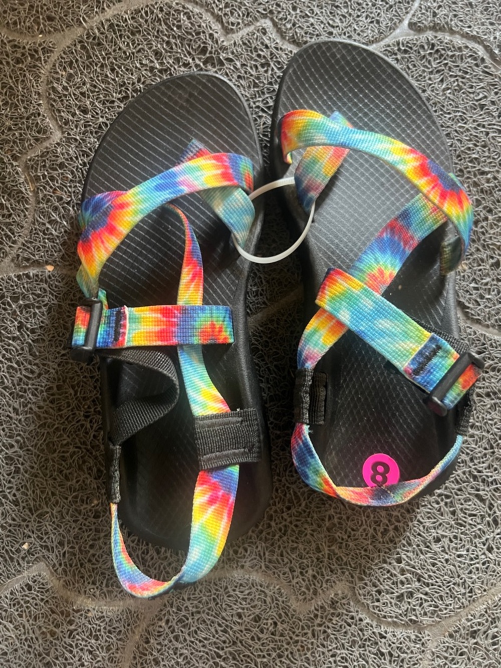 Chaco z2 tie dye women’s 8